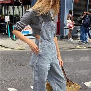 DOEN Myrtle Overall Hickory Stripe Sold Out